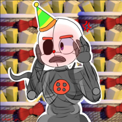 <c:out value='When Ennard gets to many butters from Mike'/>