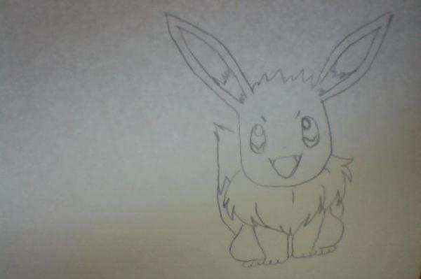 <c:out value='@KitKatwashere I hope you like this >.< Eevee from Pokemon'/>