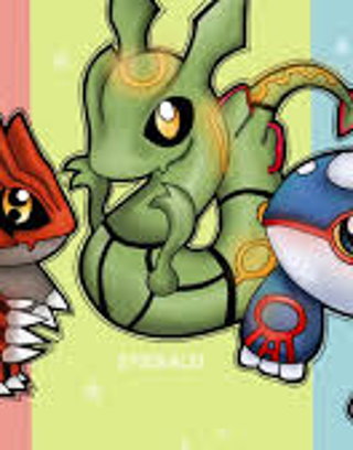 Out of the weather Trio (Kyogre, Groudon, and Rayquaza) is your favorite?