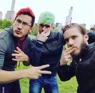 Markiplier, Jacksepticeye or PewDiePie? (Redo)