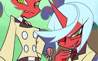 Scanty or Kneesocks? (from P anty and Stocking)