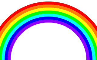 What does a rainbow make you think of?