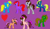 Who is the best out of my pony family? The options are ordered from oldest to youngest.