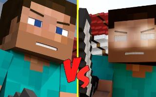 Herobrine VS Steve