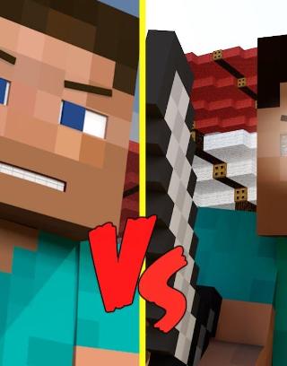 Herobrine VS Steve