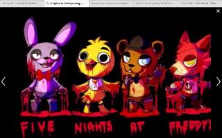 What fnaf character should I do on my next quiz? (1)