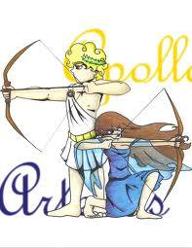 My Friend and I are going to be Apollo and Artemis for Halloween. Good Idea?