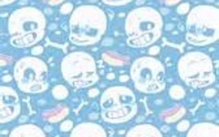 Which sans has the most weirdest background?