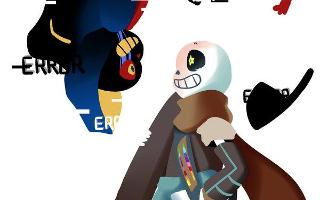 Ink!Tale or eRroR!tAle Sans