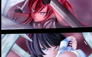 Fairy Tail: Erza vs Kagura