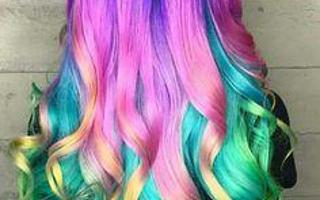 Which rainbow hairstyle do you like most?