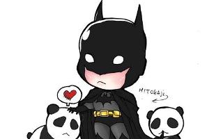 Chibi Bat VS Chibi Panda