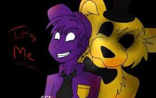 Golden Freddy or purple guy