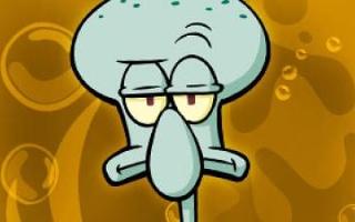 (Spongebob) Squidward or handsome squidward?