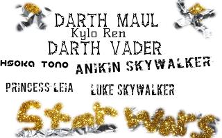 Who Is Your Favorite Star Wars Character?