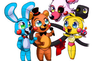 FnaF 2 must pretty in art?