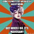 How much do you love Mahogany?