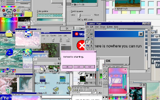 Windows paint or Windows vaporwave aesthetic?