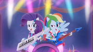 Rarity VS. Rainbow Dash