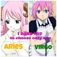 Fairy Tail: Virgo vs Aries