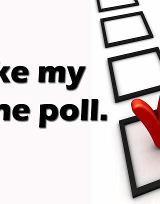 Do you vote on your own polls?