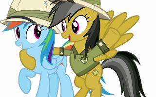 Rainbow Dash vs. Daring Do