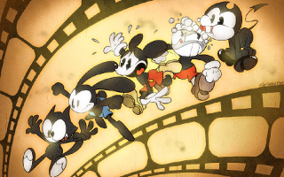 Cuphead: dont deal with the devil, or Bendy and the ink machine.