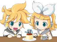 Rin VS Len!:3