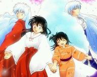 Inuyasha And Kagome Vs Sesshomaru And Rin