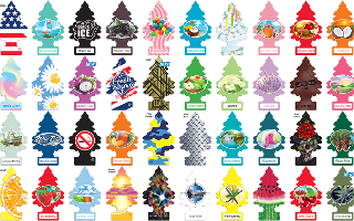 Which Little Trees car freshener is the best out of the current 40?