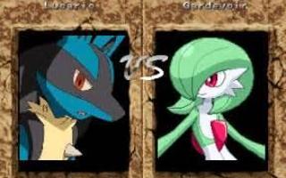 Gardevoir or Lucario: who would win?