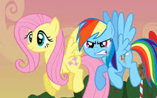 rainbow dash hor fluttershy