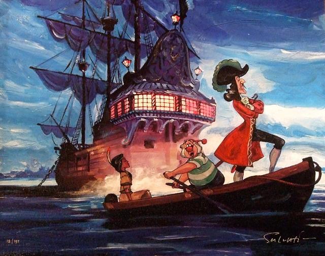 Which Captain Hook Picture?