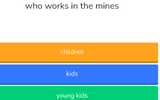 who works in the mines?