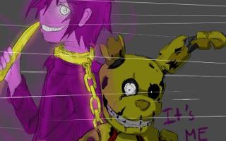 Purple guy or springtrap