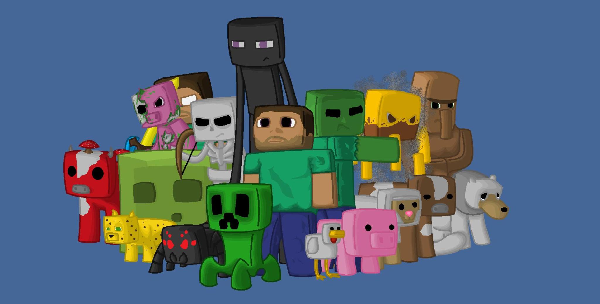 Hug able Zombie, Exploding Nice Creeper or Invisible Skeleton