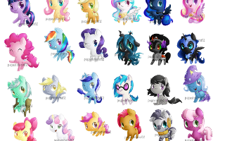 My Little Pony, Who is Your Favourite Pony (Mane 6)?