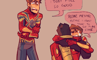 What kind of relationship do you think Tony Stark and Peter (Spider-Man) have? (Or is the cutest)