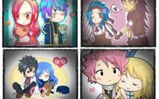 Which Fairy Tail Couple out of these is your favorite?