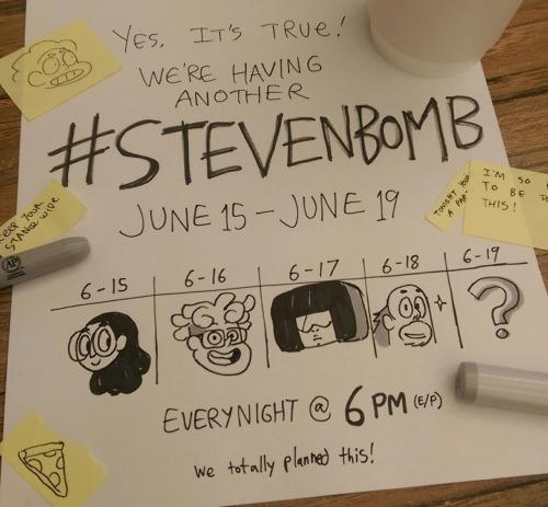 Will you subscribe to the Steven Universe Fan Club for updates on next week`s #STEVENBOMB?