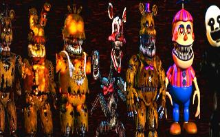 FnaF 4 normal or FnaF 4 hallooween eddition