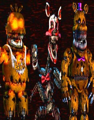 FnaF 4 normal or FnaF 4 hallooween eddition