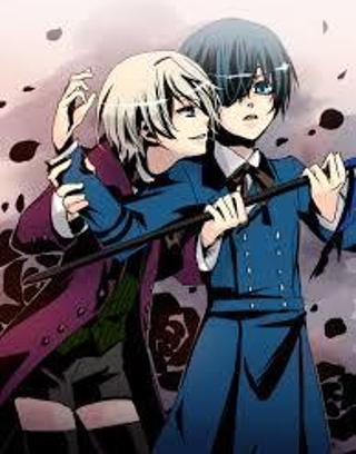 Who wins the impersonation contest on the Alois and Ciel fan page?