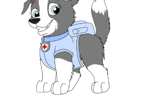 which paw patrol pup do you ship with Wave?