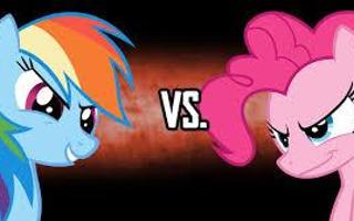 Pinkie pie or Rainbow dash