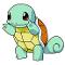 Squirtle, the water-type Pokemon!