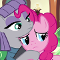 Maud and Pinkie Hug