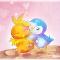 Torchic x piplup