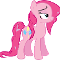 Pinkie's hot wet haired look