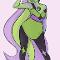 This fusion of Amethyst and Peridot